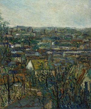Roofs in Montmagny, c.1906-1907 (oil on canvas)