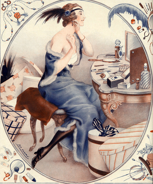 La Vie Parisienne Magazine Plate, France, 1920s (print)