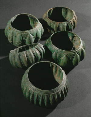 Fluted armlets or anklets from graves in Burgundy