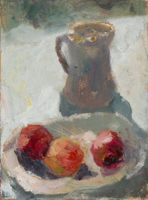 Three Reds, 2014 (oil on canvas)