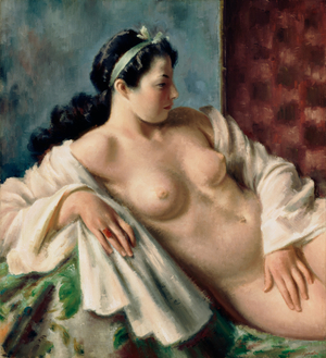 Torso of Hilda, 1927 (oil on canvas)