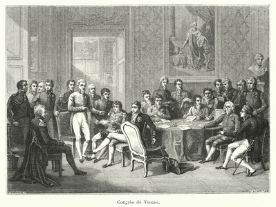 Congres de Vienne (engraving)
