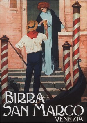 Poster for ‘Birra San Marco’ (print)