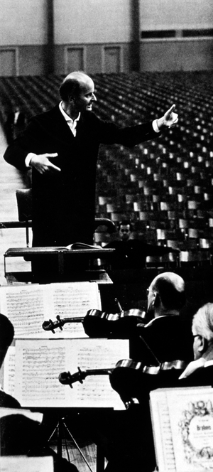 Hungarian conductor Ferenc Fricsay