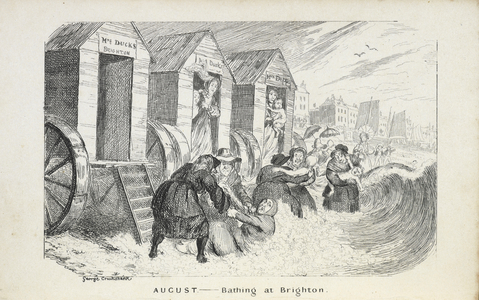 'August - Bathing at Brighton'.