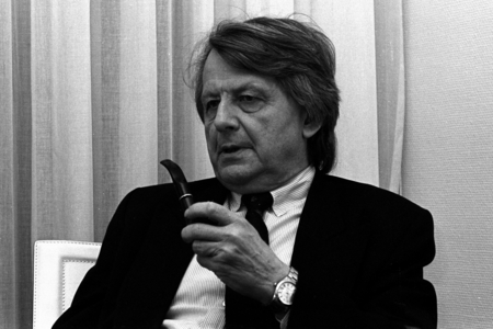 Writer Wolfgang Leonhard (GER) in Berlin,..., 1990 (photo)