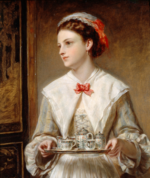 The Waitress, 1872 (oil on canvas)
