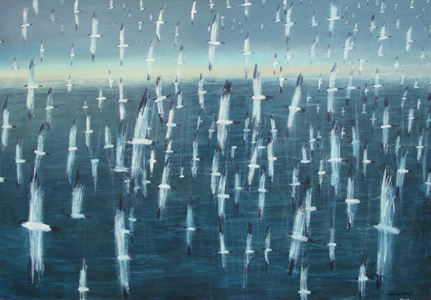 Dawn, 2016 (oil on canvas)