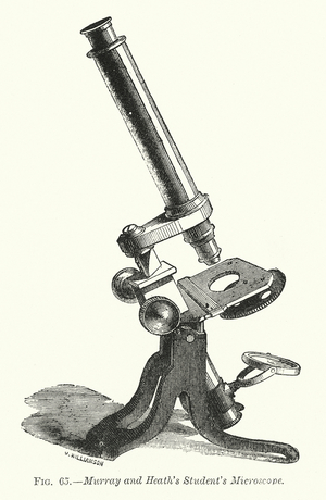 Murray and Heath's Student's Microscope (engraving)