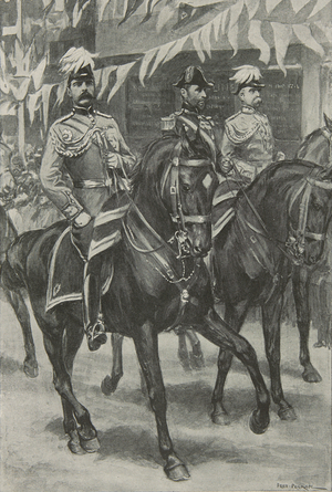 Lord Kitchener, Sir Alfred Gaselee and Sir Edward Seymour, 1902