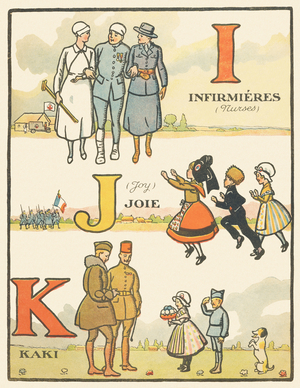 I J K : Infirmieres, Joie et Kaki