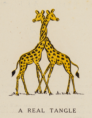 A Real Tangle (colour litho)