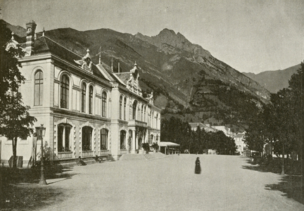 Cauterets, Etablissement des Oeufs (b/w photo)