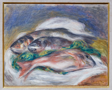 The fishes, 1917 (oil on canvas)