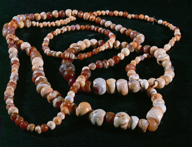 Necklaces from the High Place at Nahariya (precious stone)