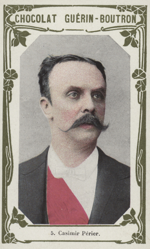 Casimir Perier (coloured photo)