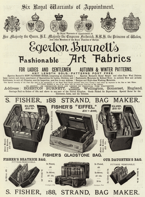 Page of Advertisements (engraving)