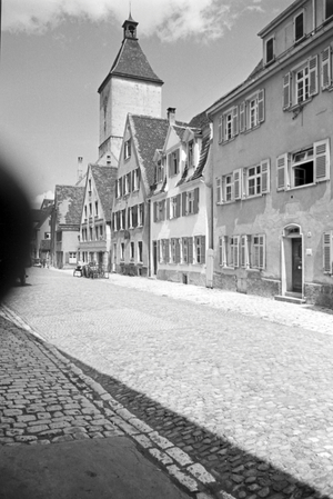 A trip to Ulm, Germany 1930s (b/w photo)