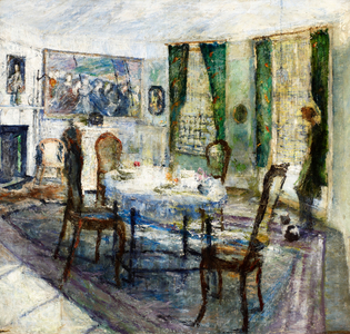 Teatime, Birchington, 1909 (oil on canvas)