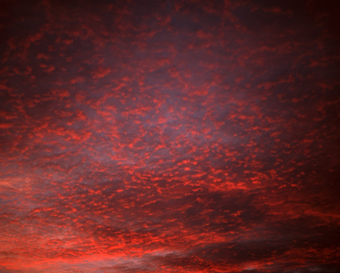 Sky, East coast of Northern Ireland (photo)
