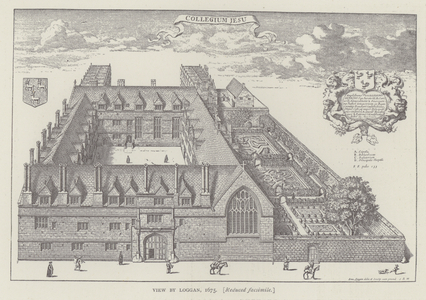 View by Loggan, 1675 (engraving)