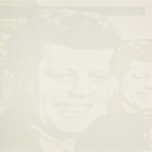 Flash-November 22, 1963, 1968 (screenprint with Teletype text)