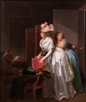 The Delicate Gift, ca. 1789-1793 (oil on canvas)