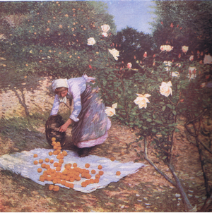 Provencal winter, Bibbys Annual, 1916-1917 (colour litho)