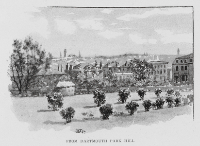 From Dartmouth Park Hill (litho)