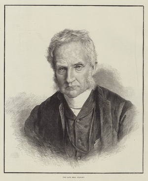 The late Dean Stanley (engraving)