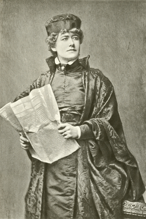 Miss Ellen Terry as Portia (gravure)
