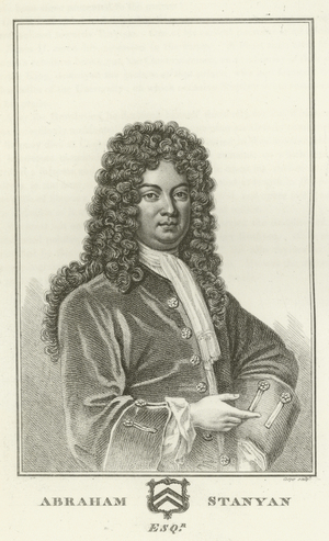 Abraham Stanyan, Esquire (engraving)
