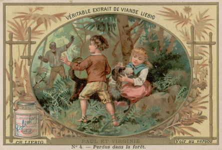 Lost in the Forest (chromolitho)