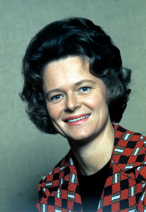 Oslo 197412. Environment Minister Gro Harlem Brundtland, portrait …, 1974 (photo)