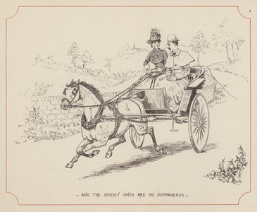 And the horsey ones are so outrageous (litho)