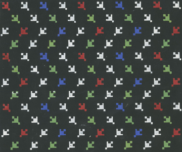 Textile Design, 1959 (gouache on paper)