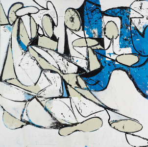Snow Drift, 2001 (oil on canvas)