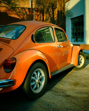 Vintage Volkswagen Beetle in Wytheville, Virginia, USA, 2024 (photo)