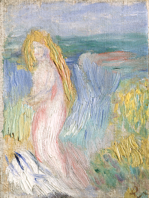 Small Study for a Nude, 1882 (oil on canvas)
