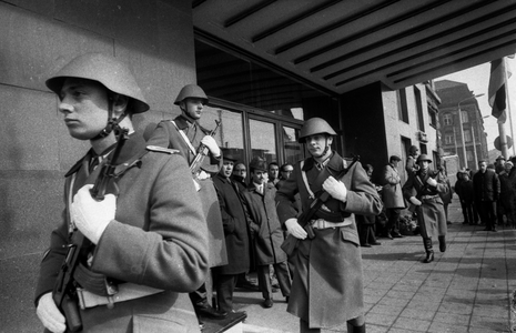 1 Meeting Willy Brandt and Willi Stoph 1970 DEU, Germany, Erfurt The 1st meeting of Willy Brandt Chancellor …, 1970 (photo)