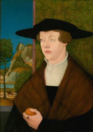 Hans Roth [obverse], 1527 (oil on panel)