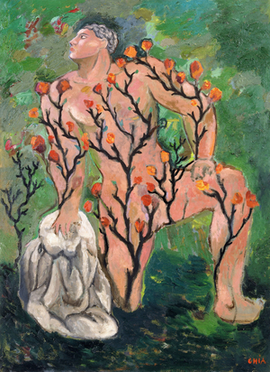 Untitled,  (oil on canvas)