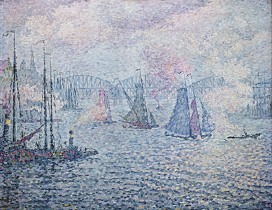The Port of Rotterdam, or The Fumes, 1906 (oil on canvas)