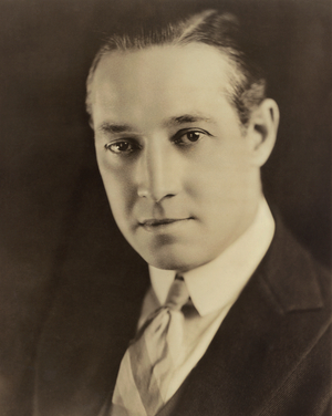 Elliott Dexter, Publicity Portrait for the Silent Film, "Something to Think About", Paramount Pictures, 1920 (b/w photo)