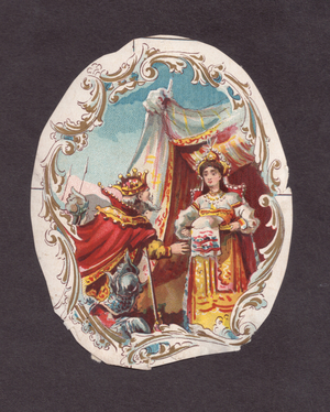 Royals, 1900s (colour litho)