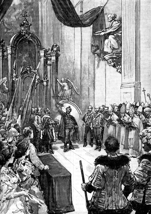 Franz Josef I 's coronation as King of Hungary