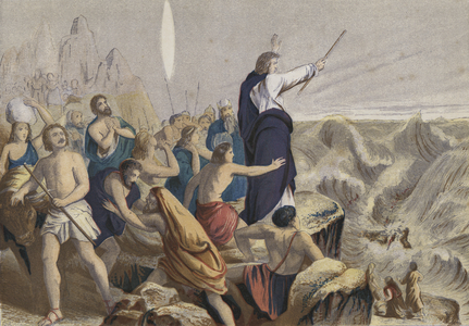 The Overthrow of Pharaoh's Host (chromolitho)