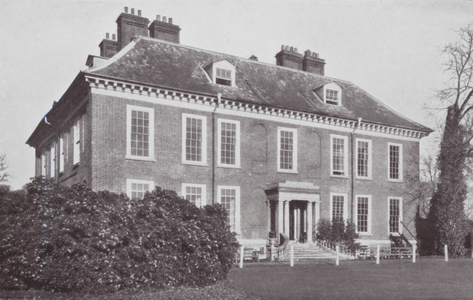 Woolwich, Eltham Lodge, 1663-1665, S Front (b/w photo)