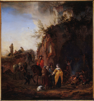 The Gypsies, before 1652 -1653 (oil)