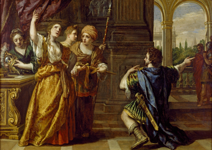 The Oath of Semiramis, c. 1623-24 (oil on copper)